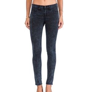 Rag & Bone The Legging in Rosebowl Navy Sz 25